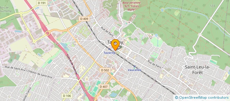 localisation de l'entreprise MON PETIT BUREAU à TAVERNY