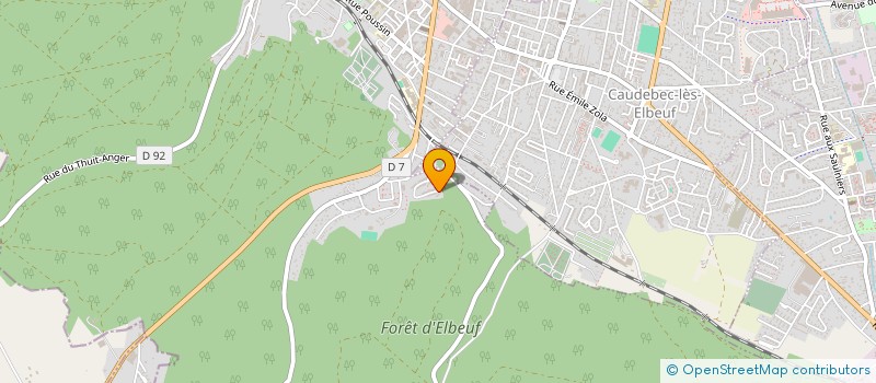 localisation de l'entreprise MON PETIT CAMARA  ELBEUF