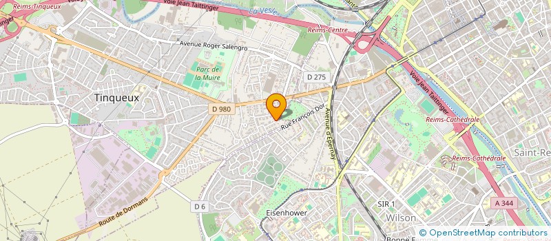 localisation de l'entreprise MON PETIT CAMION  TINQUEUX