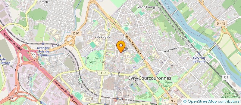 localisation de l'entreprise MON PETIT GESTE à EVRY-COURCOURONNES