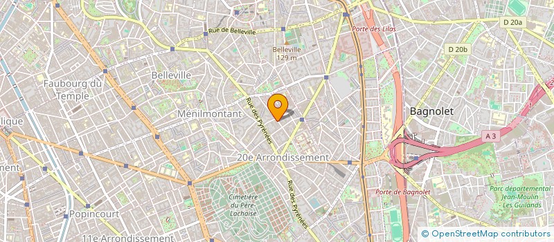 localisation de l'entreprise MON PETIT LISTING  PARIS
