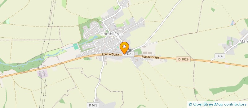 localisation de l'entreprise MON PETIT LOPIN  HOMBLIERES