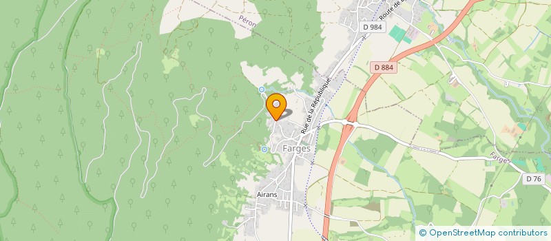 localisation de l'entreprise MON PETIT NID DOUILLET  FARGES