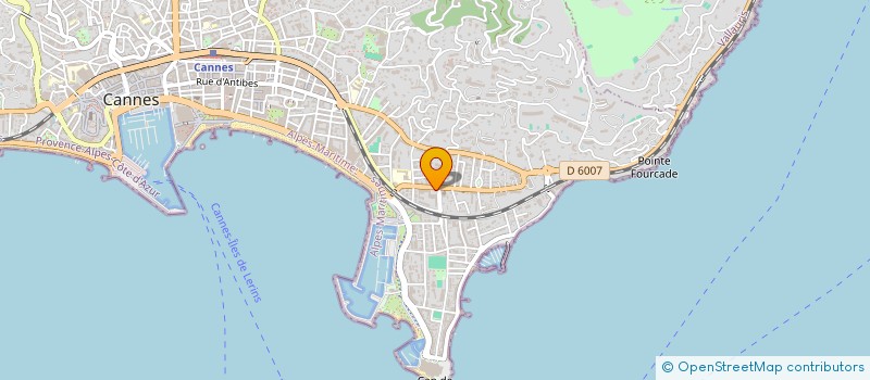 localisation de l'entreprise MON PETIT PANIER BIO à CANNES