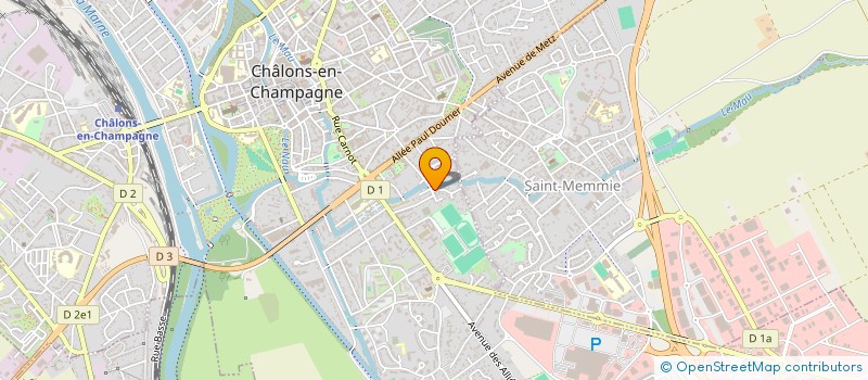 localisation de l'entreprise MON PETIT PEINTRE  CHALONS-EN-CHAMPAGNE