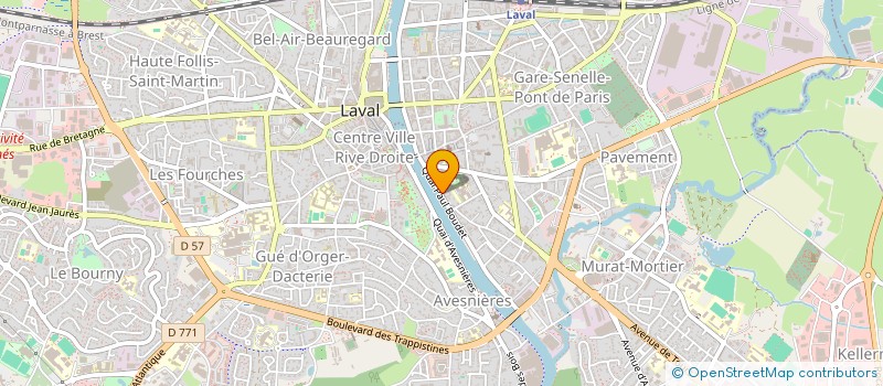 localisation de l'entreprise MON PETIT SALON à LAVAL