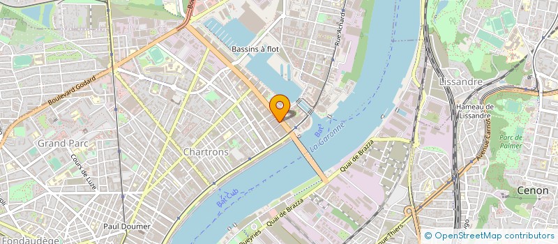 localisation de l'entreprise MON PETIT SEAU à BORDEAUX