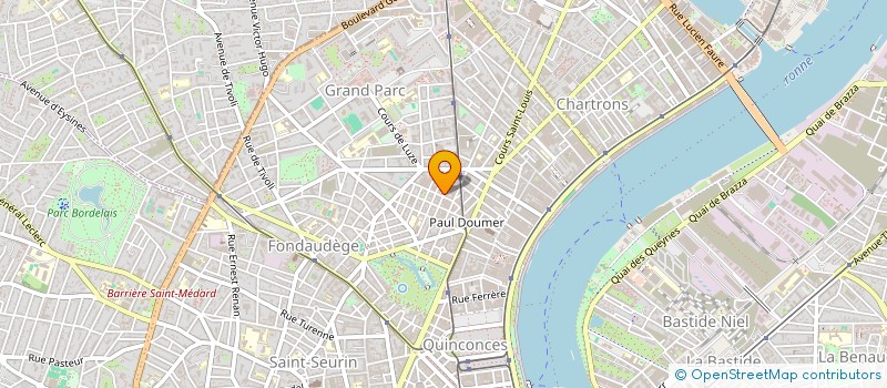 localisation de l'entreprise MON PETIT SOLEIL BRUGES  BORDEAUX