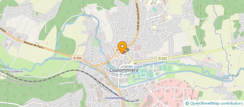 localisation de l'entreprise MON PETIT VESTIAIRE  COULOMMIERS
