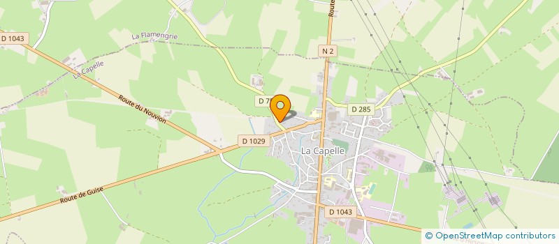 localisation de l'entreprise MON PLAISIR à LA CAPELLE