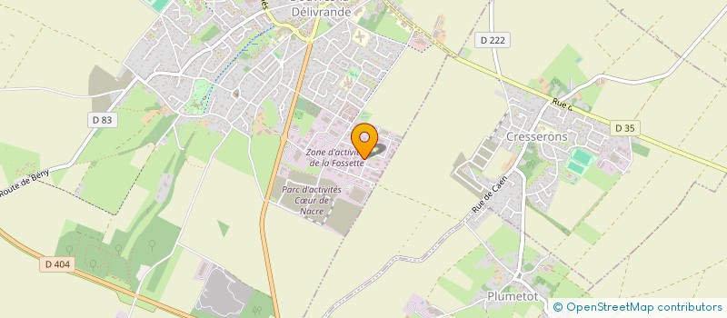 localisation de l'entreprise MON PLAN VEGETAL  DOUVRES-LA-DELIVRANDE