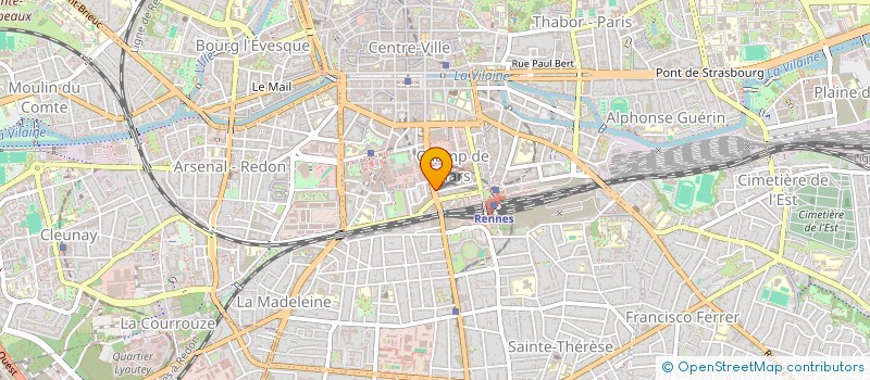 localisation de l'entreprise MON PLAQUISTE 35 à RENNES