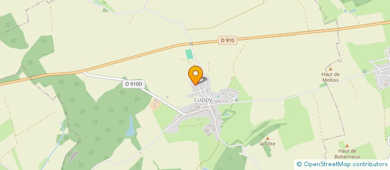 localisation de l'entreprise MON PLOMBIER  LUPPY