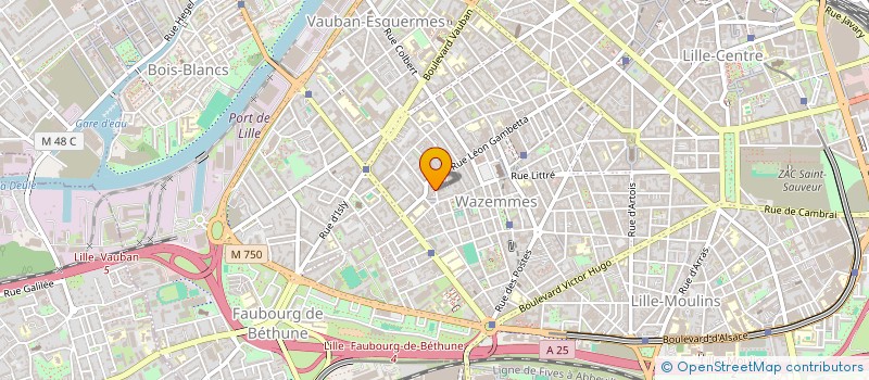 localisation de l'entreprise MON POINT DE COTE à LILLE