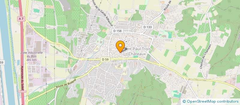 localisation de l'entreprise MON POINT DE VUE à SAINT-PAUL-TROIS-CHATEAUX