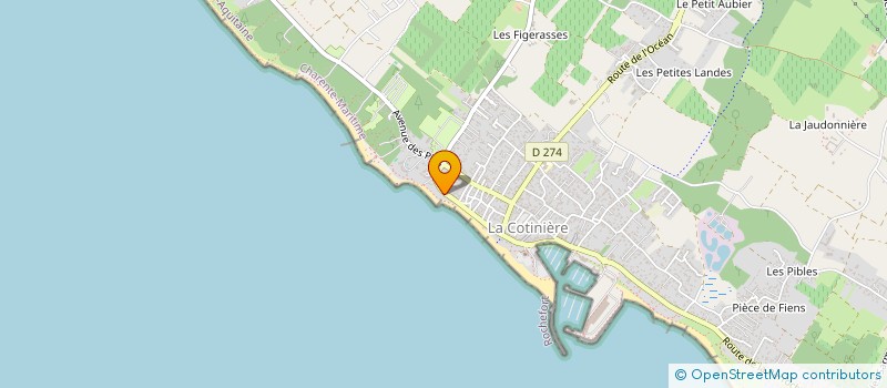 localisation de l'entreprise MON POISSON  SAINT-PIERRE-D'OLERON