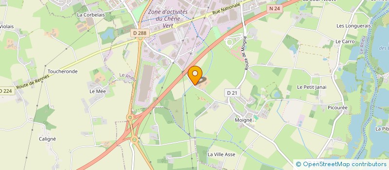 localisation de l'entreprise MON PREMIER CHAPELET  ECULLY