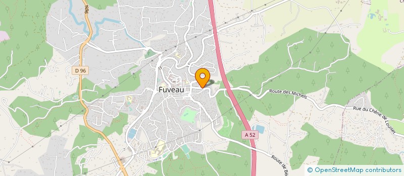 localisation de l'entreprise MON PRESENT à FUVEAU