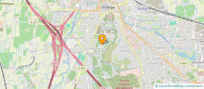 localisation de l'entreprise MON PROJET à ORANGE
