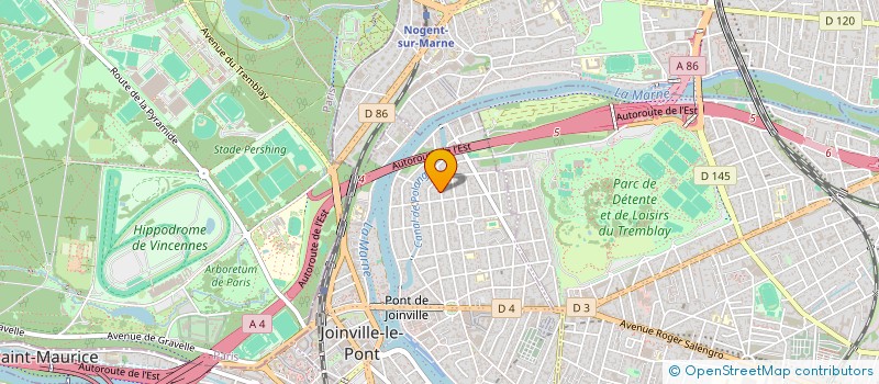 localisation de l'entreprise MON PROJET ETUDIANT à JOINVILLE-LE-PONT