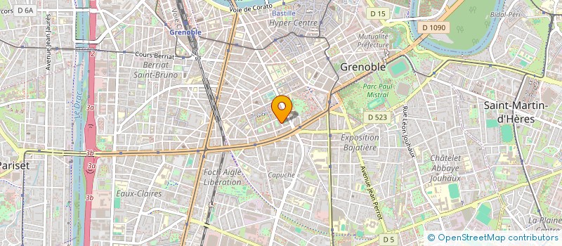 localisation de l'entreprise MON PTIT HETRE à GRENOBLE