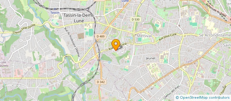 localisation de l'entreprise MON QUAI FLEURI  LYON