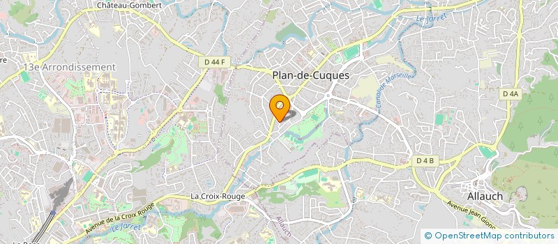 localisation de l'entreprise MON REFUGE PSM15 à PLAN-DE-CUQUES