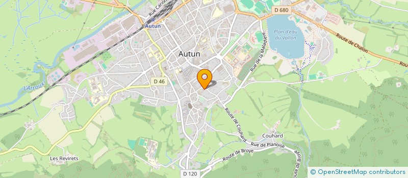 localisation de l'entreprise MON REPOS à AUTUN