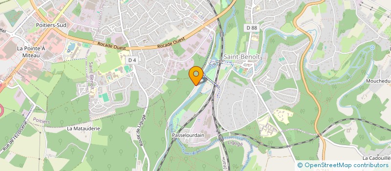 localisation de l'entreprise MON REPOS  SAINT-BENOIT