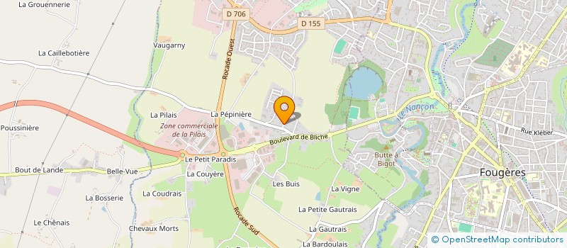 localisation de l'entreprise MON REVE  LECOUSSE