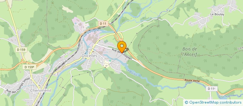 localisation de l'entreprise MON SAINT MICHEL  DOCELLES