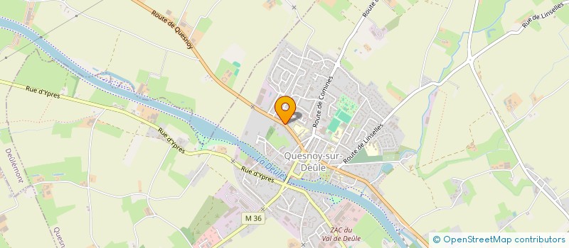 localisation de l'entreprise MON SERRURIER à QUESNOY-SUR-DEULE