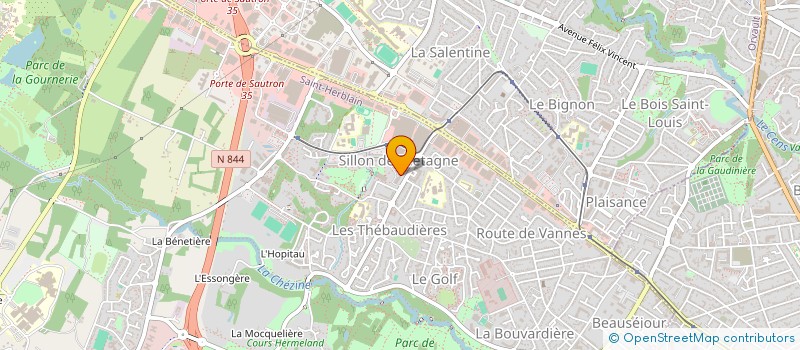 localisation de l'entreprise MON SILLON à SAINT-HERBLAIN