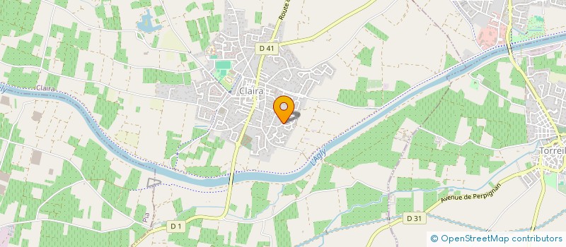 localisation de l'entreprise MON SOLEIL 66  CLAIRA