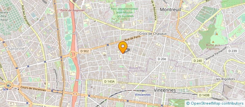 localisation de l'entreprise MON STROUK EN PLUME à MONTREUIL