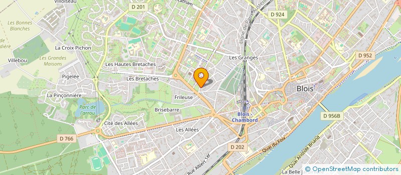 localisation de l'entreprise MON T'Y TAXI  BLOIS