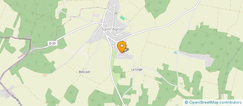 localisation de l'entreprise MON TERRAIN à SAINT-AGNAN