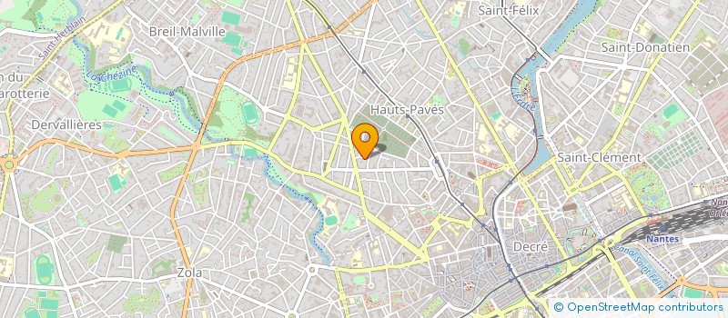 localisation de l'entreprise MON TOIT POUR TOI à NANTES