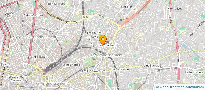 localisation de l'entreprise MON TRANSVAAL  MARSEILLE