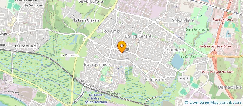 localisation de l'entreprise MON TRESOR à SAINT-HERBLAIN