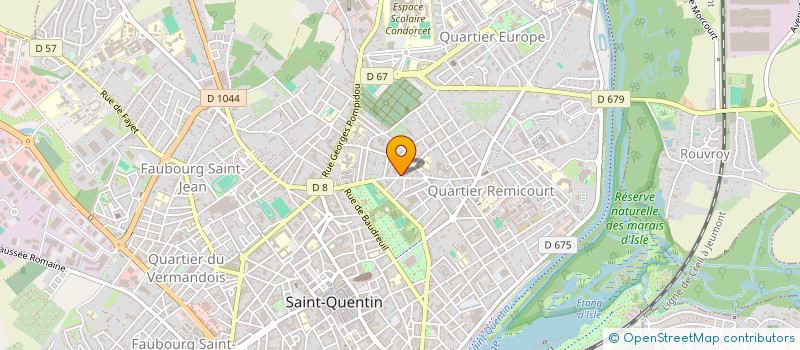 localisation de l'entreprise MON TRUC EN PLUS à SAINT-QUENTIN