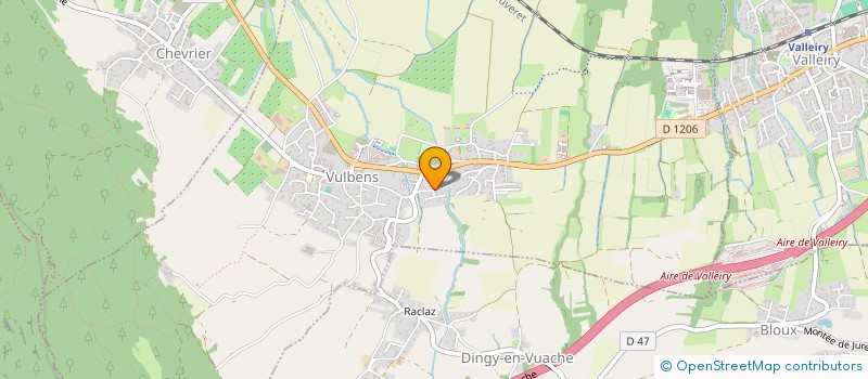 localisation de l'entreprise MON'TS IMMOBILIER  VULBENS