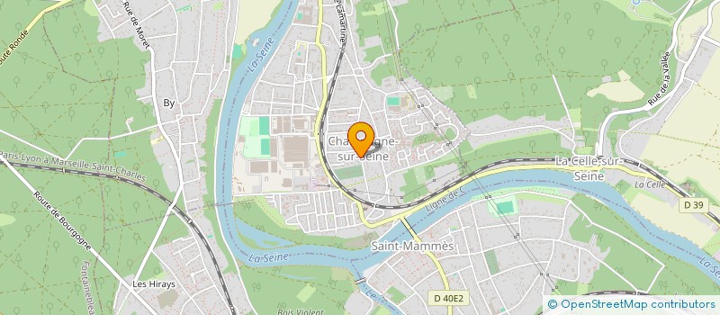 localisation de l'entreprise MON VETO  CHAMPAGNE-SUR-SEINE