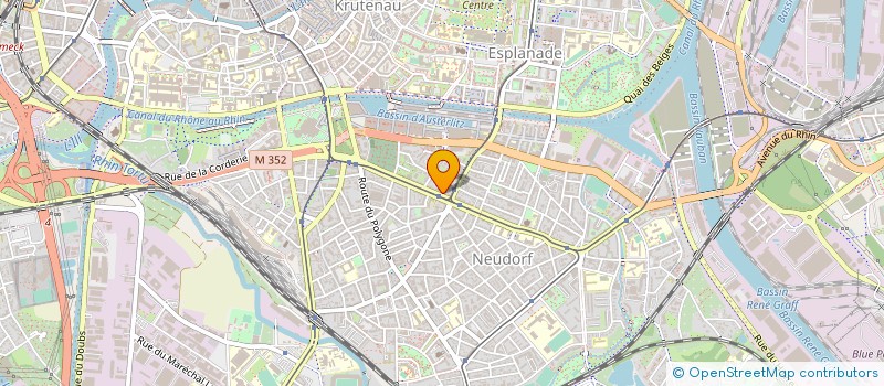 localisation de l'entreprise MON VIN NATURE à STRASBOURG