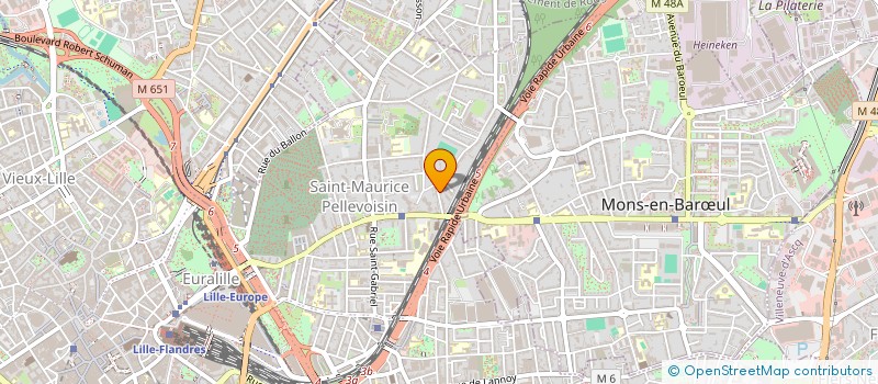 localisation de l'entreprise MON VOITURIER LILLOIS  LILLE
