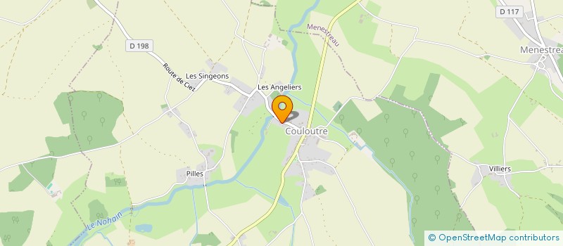 localisation de l'entreprise MON WEB SUR MESURE à COULOUTRE