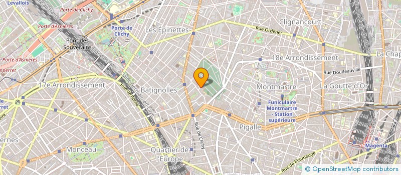 localisation de l'entreprise MON78  PARIS