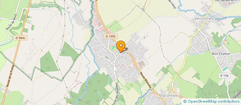 localisation de l'entreprise MONA 2000  SEGNY