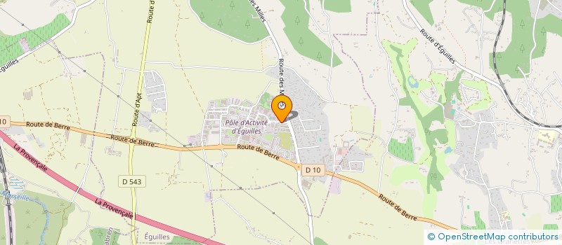 localisation de l'entreprise MONA  EGUILLES