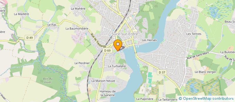 localisation de l'entreprise MONA à NANTES